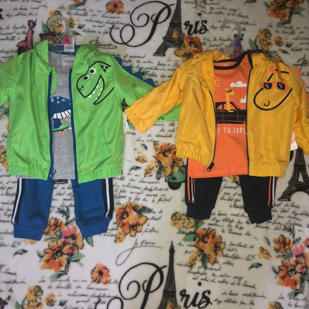 2 cute outfits for 12month old baby